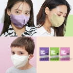 퓨어핏 KF-94 2D 대형/중형/소형 황사마스크 100매 : 좋은구두