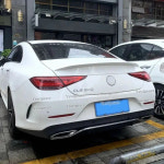 벤츠 CLS300 350 CLS450 CLS53 세단 CLS C257 - 하이 퀄리티 탄소 섬유 리어 트렁크 립 스포일러 스마트차 스타일링 : 세븐와이즈