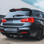 뒷 트렁크 스포일러 지붕 윙 레이싱 스포츠 스플리터 외부 부품 BMW 1 시리즈 해치백 F20 F21 2012- 튜닝 액세서리 : 세븐와이즈
