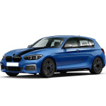 BMW 1 시리즈 F20 F21 F40 M135i 2011-On M 퍼포먼스 도어 사이드 스트라이프 스커트 스티커 스마트차 후드 엔진 커버 데식도 : 세븐와이즈