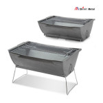 숯불 바베큐 캠핑 그릴 SL-702 국산 화로 민박 접이식 구이 불판 : 홈앤팩토리