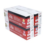 캐논 정품토너 MF727Cdwz CRG-418 4색1세트 검정 컬러 : 가야의 선물