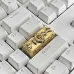 기계식 교체용 키보드교체 예쁜 골드키보드 취직선물 동호회 단체 PC동호회 단체게임 컴퓨터기버튼개별 대형 십자형 꽃무늬 Enter : 천고상선... 