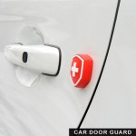 블랙 레드 JI 크 문콕방지 821 몽 로 스 자동차 실리콘 도어가드 : 트리피샵