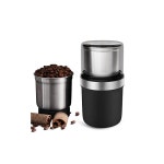 BESROY 전동 커피 밀, B0B6RCRH22, 분쇄기, 세척 가능, 다용도, 청소 브러시 포함 : DOOOOPE.JAPAN