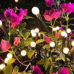 태양열조명등 태양광미니전구 6구 LED 반딧불 웜색 : 또사슈2