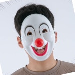 광대가면 삐에로플라스틱가면 삐에로가면 파티가면 : 여주두처리두치