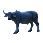 소 조형물 장식품 소품 조각상 공원 농장 한우 장식 대형 : 전문가업소용마켓