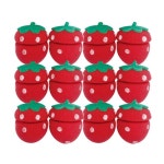 돌돌이12P_베리베리_딸기 헤어 헤어롤 웨이브 헤어 돌돌이 그루프 딸기 펌 여신 스타일링 베리베리 롤 : 행복상점마트