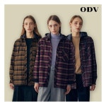 [ODV]24FW 체크 후드 아우터 1종869948 : 핏온마켓
