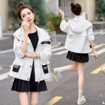 여자트렌치코트 캐주얼 나른한 코트 봄 오버핏 핫 숏 트렌치 재킷 ible1 : 아이웨어