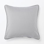 무인 양품 코튼 싱커 파일 쿠션 커버 43×43 cm용・그레이 84932816 : TaiTai SHOP