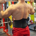 헬프그린 디스크 압박 복대 허리보호대 바른자세 교정 강한탄력 헬스벨트 척추지지대 : 헬프그린