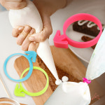 해피two 실용적인 짤주머니 고정 클립 10개입 다용도 밀폐 타이 레드 : 해피two