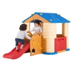 미끄럼틀 놀이집 블루 어린이놀이터 : 황금 생활용품 도매몰