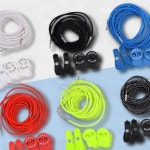 아동용신발끈 착탈식신발끈 매듭이 필요없는 흰색 : 또사슈2