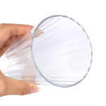 해피one 튼튼한 투명 PC 플라스틱 물컵 HT1600 450ml 깨지지않는 홈카페 업소용 : 해피one