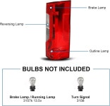메르세데스벤츠 스프린터 LED 테일라이트 방수 크롬 TET-013 : 멀티스토어10