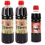 홍일식품 홍게맛액젓900ml 2병 맛장소스500ml 멸치 새우추출액+홍게추출액을 혼합 : 류맛간장