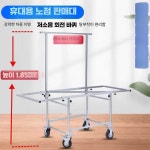 노점상 조립식 제품 축제 철제프레임 대차 포장마차 1. 사각관 1m (바퀴X 나무판X) : 별이상회