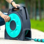 릴호스 마당 정원용 고급 베란다 청소 물호스릴 B. 빠른 수납 배관차 20미터 세트 집압 : 제이에스엘코리아