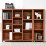 수납력좋은 칸많은 이동형 책장 공부방 서재용 오픈형 선반가구 H6279 : 구스상회