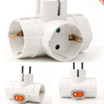 3구 안전 멀티탭 T형 컴퓨터멀티탭 고급멀티탭 사무실멀티탭 멀티콘센트 : 좋은생활연구