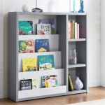 깔끔한 어린이집 유치원 동화책꽂이 앞면책장 4단선반형 오픈책꽂이 H6142 : 구스상회