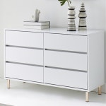 3단 서랍 거실장 1200 안방 낮은서랍장가구 의류수납 세련된가구 G5391 : 구스상회