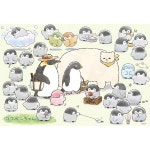 일제 베벌리 300 피스 직소 퍼즐 코펜짱 가득해서 어디에나 있는26×38cm 300045 : 키유나샵