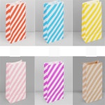 만물상회 사선 각대 봉투 1P 선물종이봉투 어린이집선물포장박스 : 특가만물상회