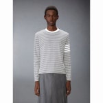 THOM BROWNE 25FW 밀라노 4-바 롱 슬리브 티 (MJS290A J0218 039) : AURIVIA