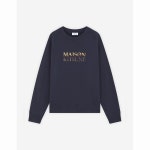 MAISON KITSUNE GRADIENT MAISON KITSUNE OVERSIZE SWEATSHIRT (NM00311KM0001-P480) (그라데이션 메종키츠네 오버사이즈 맨 : 도아로