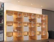 고양이 분양 케이지 애완 애견샵 동물 냥이집 사육장 100x60x180 : 럭풍상점