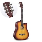 MUM 여행용기타 기타배우기 어쿠스틱기타 여성용 입문자 통기타 선셋우드 : onwave