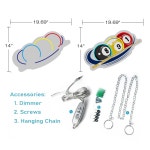 당구공 네온사인 LED 네온사인, 벽 장식용 개인 맞춤형 조명, 당구장 객실 간판 장식 50cm : 지지그린마켓