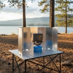 캠핑 버너 바람막이 휴대용 가스버너 알루미늄 : 스토어반디