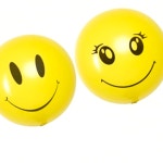 90cm 스마일 풍선 옐로우 1개입 : 달이커머스