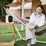 한일 미니 온풍기 욕실 사무실 캠핑 화장실 가정용 소형 휴대용 히터 HEF-1000UE : 유이테크