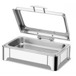 차핑디쉬 푸드 보온 접시 뷔페 음식 워머기 레스토랑 정사각 201/6L 가열판 : 주식회사소프트무드