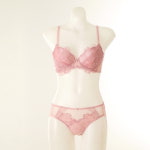 와코루 B컵 살루트 빅플라워 로맨틱 리본 브라레이스팬티세트(DBR0462B/DPT0462A) : 롯데백화점동래점