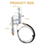 104286-01 벽난로용 ODS 파일럿 어셈블리 로그 교체, PP224, LPG8420, L98310-01, J3866 벽난로 열전대 교체 : 프레시JJ마켓