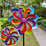 MUM 왕바람개비 미술재료 예쁜정원 포토존소품 미니소품 바람개비 : onwave