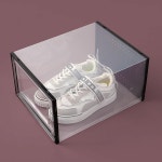 프리슈즈 투명 신발정리함 신발보관함 (블랙) : 팩토리 포장