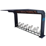 WS21자전거보관소 10대보관용 4M : 더픽코리아