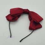 로공이 헤어 왕리본 머리띠 리본머리띠 여자헤어밴드 : 로즈오공이