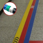 바닥 라인 테이프 25mm 30m 주차 경계 안전 표시 색상 선택 : 포레스트 밥상