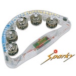 탬버린 LED 발광 노래방용 스파키 업소용 노래방 조명 타악기 : 라온의 선물