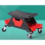 이동식 세차 의자 바퀴 정비의자 스툴 체어 낮은 : ymmall