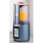 로스터기 로스팅 커피 커피로스터기 캠핑 머신 커피콩 진회색 블루 : 주식회사리빙온